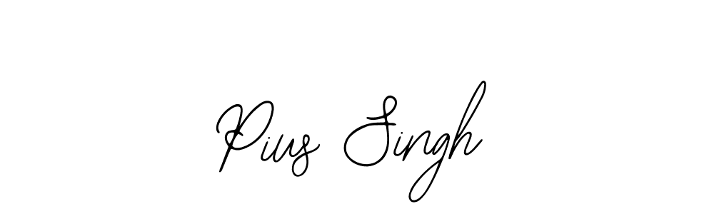 How to make Pius Singh signature? Bearetta-2O07w is a professional autograph style. Create handwritten signature for Pius Singh name. Pius Singh signature style 12 images and pictures png
