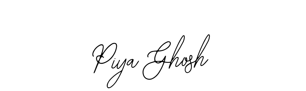 Create a beautiful signature design for name Piya Ghosh. With this signature (Bearetta-2O07w) fonts, you can make a handwritten signature for free. Piya Ghosh signature style 12 images and pictures png