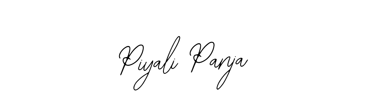 Make a beautiful signature design for name Piyali Panja. Use this online signature maker to create a handwritten signature for free. Piyali Panja signature style 12 images and pictures png