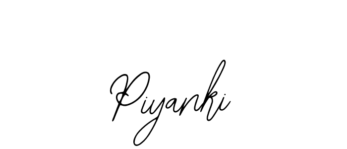 Make a beautiful signature design for name Piyanki. With this signature (Bearetta-2O07w) style, you can create a handwritten signature for free. Piyanki signature style 12 images and pictures png