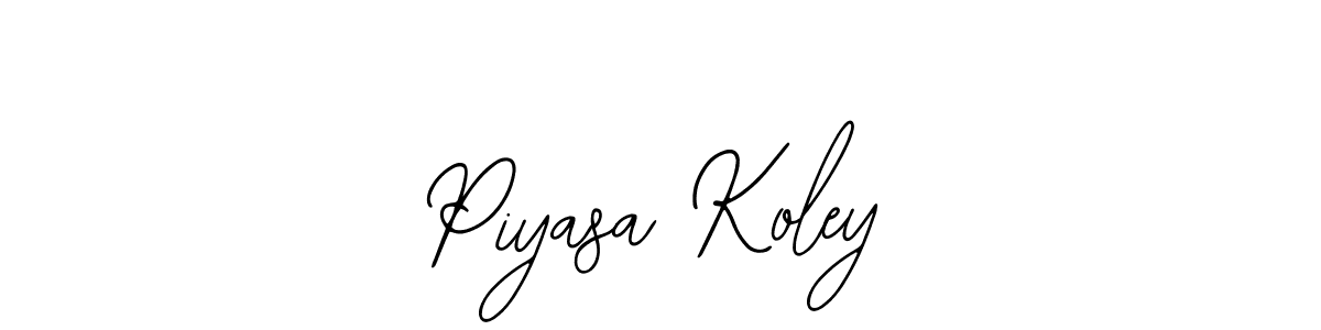 Also You can easily find your signature by using the search form. We will create Piyasa Koley name handwritten signature images for you free of cost using Bearetta-2O07w sign style. Piyasa Koley signature style 12 images and pictures png