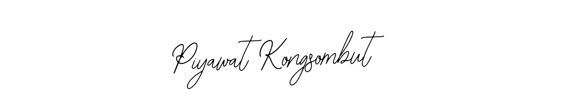 This is the best signature style for the Piyawat Kongsombut name. Also you like these signature font (Bearetta-2O07w). Mix name signature. Piyawat Kongsombut signature style 12 images and pictures png