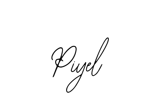 The best way (Bearetta-2O07w) to make a short signature is to pick only two or three words in your name. The name Piyel include a total of six letters. For converting this name. Piyel signature style 12 images and pictures png