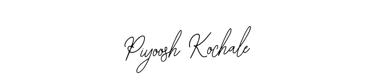 Similarly Bearetta-2O07w is the best handwritten signature design. Signature creator online .You can use it as an online autograph creator for name Piyoosh Kochale. Piyoosh Kochale signature style 12 images and pictures png