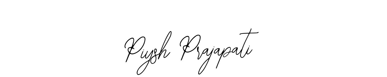 Piysh Prajapati stylish signature style. Best Handwritten Sign (Bearetta-2O07w) for my name. Handwritten Signature Collection Ideas for my name Piysh Prajapati. Piysh Prajapati signature style 12 images and pictures png
