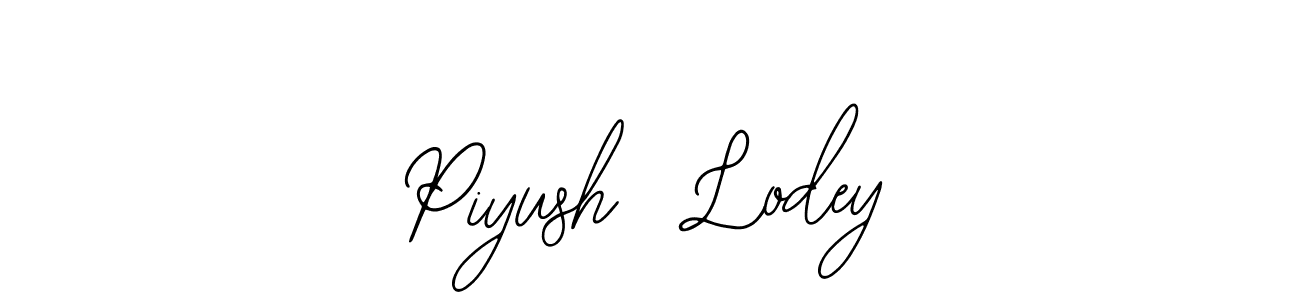 Make a beautiful signature design for name Piyush  Lodey. With this signature (Bearetta-2O07w) style, you can create a handwritten signature for free. Piyush  Lodey signature style 12 images and pictures png