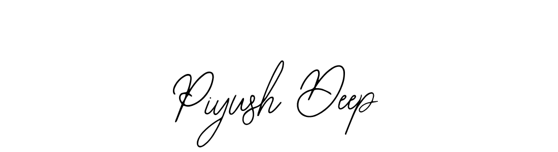 How to make Piyush Deep signature? Bearetta-2O07w is a professional autograph style. Create handwritten signature for Piyush Deep name. Piyush Deep signature style 12 images and pictures png