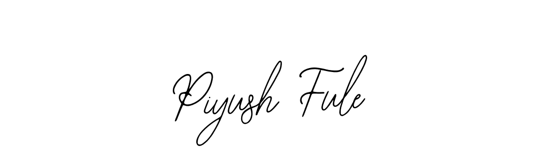 How to Draw Piyush Fule signature style? Bearetta-2O07w is a latest design signature styles for name Piyush Fule. Piyush Fule signature style 12 images and pictures png