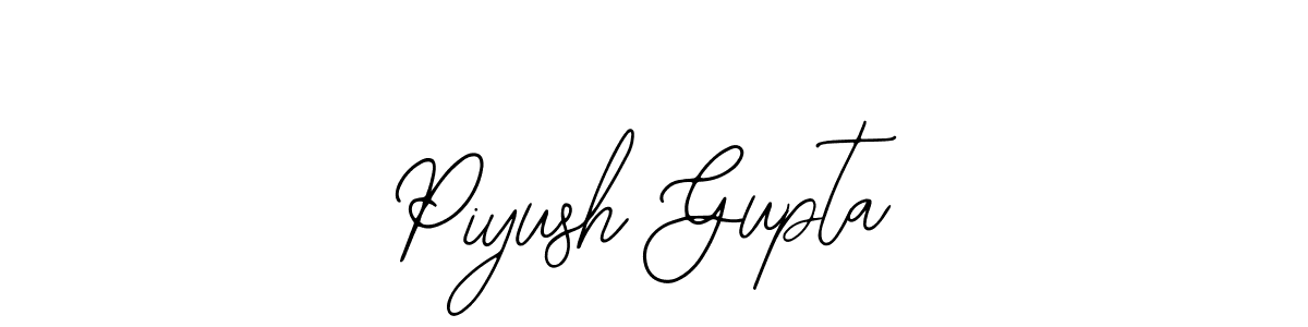 The best way (Bearetta-2O07w) to make a short signature is to pick only two or three words in your name. The name Piyush Gupta include a total of six letters. For converting this name. Piyush Gupta signature style 12 images and pictures png