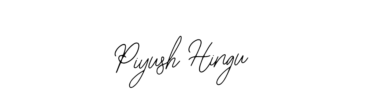 Similarly Bearetta-2O07w is the best handwritten signature design. Signature creator online .You can use it as an online autograph creator for name Piyush Hingu. Piyush Hingu signature style 12 images and pictures png