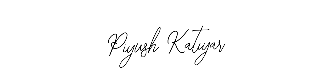 It looks lik you need a new signature style for name Piyush Katiyar. Design unique handwritten (Bearetta-2O07w) signature with our free signature maker in just a few clicks. Piyush Katiyar signature style 12 images and pictures png