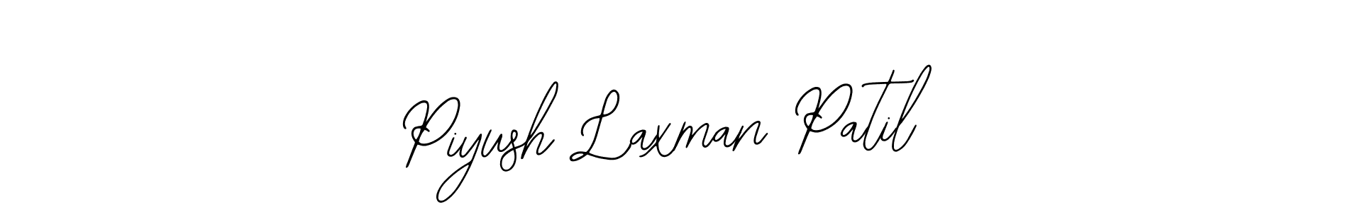 It looks lik you need a new signature style for name Piyush Laxman Patil. Design unique handwritten (Bearetta-2O07w) signature with our free signature maker in just a few clicks. Piyush Laxman Patil signature style 12 images and pictures png