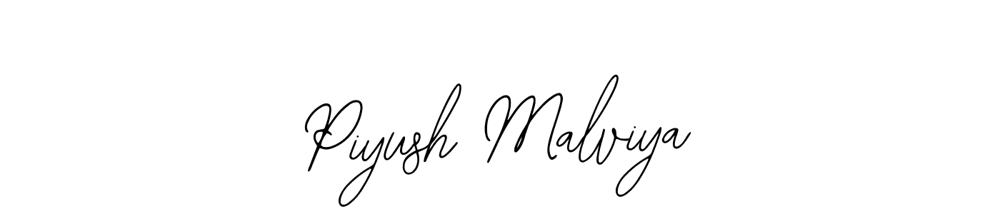 if you are searching for the best signature style for your name Piyush Malviya. so please give up your signature search. here we have designed multiple signature styles  using Bearetta-2O07w. Piyush Malviya signature style 12 images and pictures png