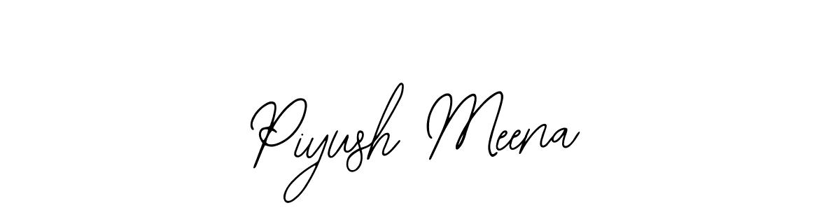 Also we have Piyush Meena name is the best signature style. Create professional handwritten signature collection using Bearetta-2O07w autograph style. Piyush Meena signature style 12 images and pictures png