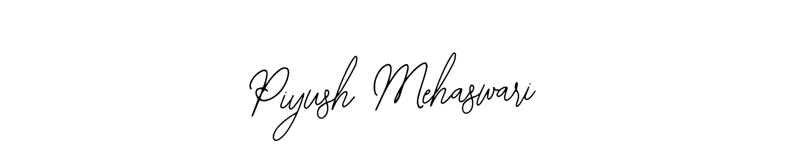 Make a beautiful signature design for name Piyush Mehaswari. Use this online signature maker to create a handwritten signature for free. Piyush Mehaswari signature style 12 images and pictures png
