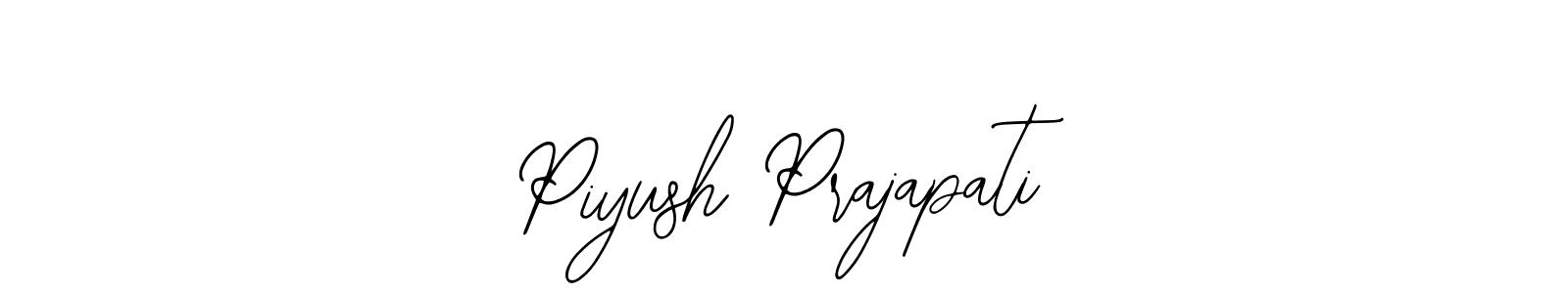 The best way (Bearetta-2O07w) to make a short signature is to pick only two or three words in your name. The name Piyush Prajapati include a total of six letters. For converting this name. Piyush Prajapati signature style 12 images and pictures png