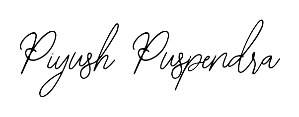Practice writing Piyush Puspendra with the flow of Bearetta-2O07w lettering. A fantastic source of inspiration for developing your personal signature style. Piyush Puspendra signature style 12 images and pictures png
