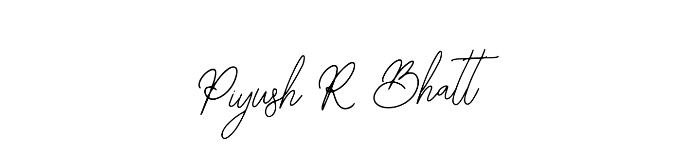 It looks lik you need a new signature style for name Piyush R Bhatt. Design unique handwritten (Bearetta-2O07w) signature with our free signature maker in just a few clicks. Piyush R Bhatt signature style 12 images and pictures png