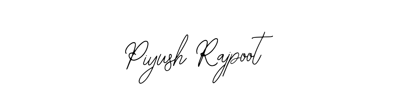 It looks lik you need a new signature style for name Piyush Rajpoot. Design unique handwritten (Bearetta-2O07w) signature with our free signature maker in just a few clicks. Piyush Rajpoot signature style 12 images and pictures png