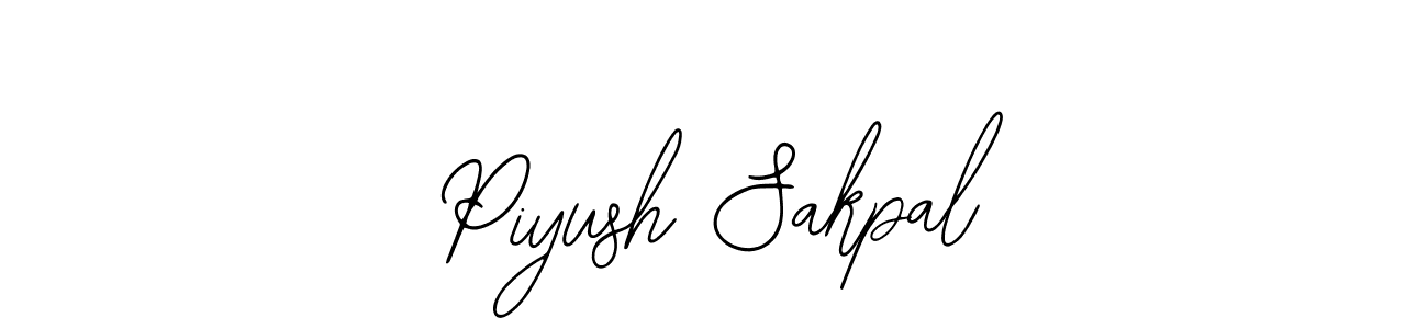 It looks lik you need a new signature style for name Piyush Sakpal. Design unique handwritten (Bearetta-2O07w) signature with our free signature maker in just a few clicks. Piyush Sakpal signature style 12 images and pictures png