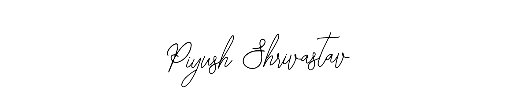 You should practise on your own different ways (Bearetta-2O07w) to write your name (Piyush Shrivastav) in signature. don't let someone else do it for you. Piyush Shrivastav signature style 12 images and pictures png