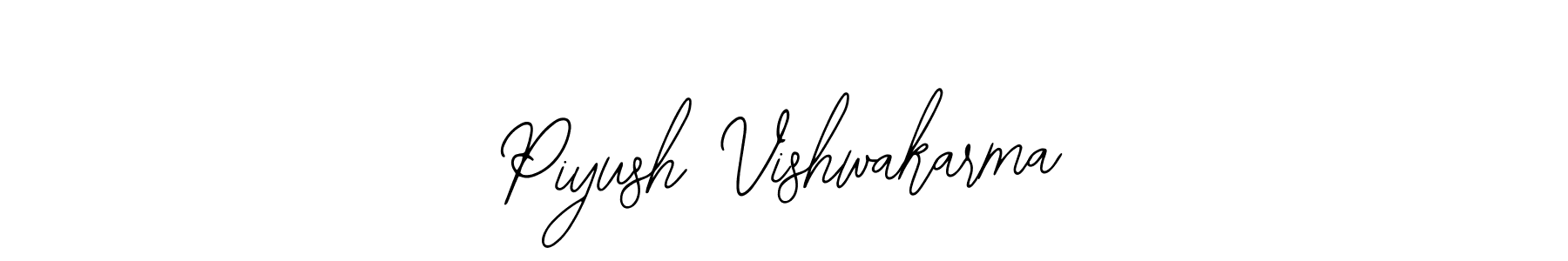 Similarly Bearetta-2O07w is the best handwritten signature design. Signature creator online .You can use it as an online autograph creator for name Piyush Vishwakarma. Piyush Vishwakarma signature style 12 images and pictures png