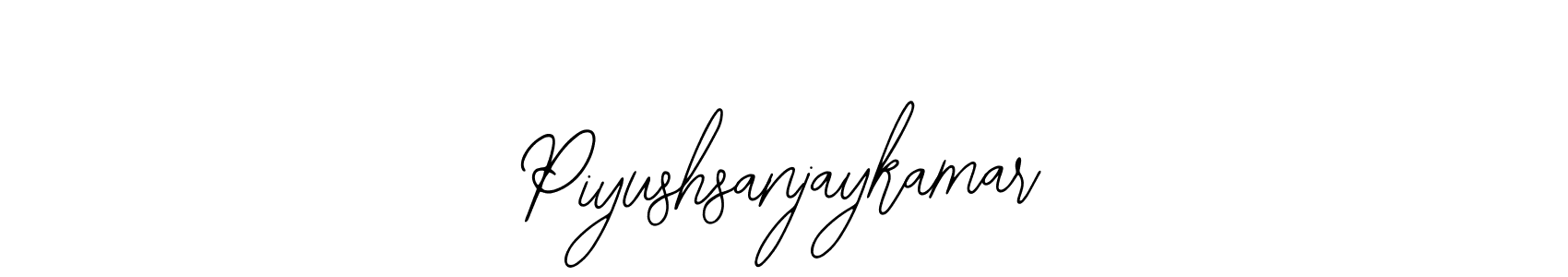 How to make Piyushsanjaykamar name signature. Use Bearetta-2O07w style for creating short signs online. This is the latest handwritten sign. Piyushsanjaykamar signature style 12 images and pictures png