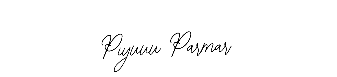 Also You can easily find your signature by using the search form. We will create Piyuuu Parmar name handwritten signature images for you free of cost using Bearetta-2O07w sign style. Piyuuu Parmar signature style 12 images and pictures png