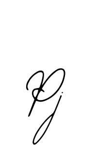 Also we have Pj name is the best signature style. Create professional handwritten signature collection using Bearetta-2O07w autograph style. Pj signature style 12 images and pictures png