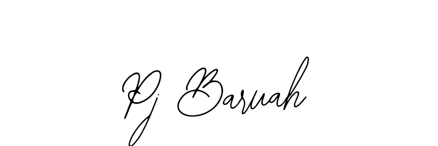 Best and Professional Signature Style for Pj Baruah. Bearetta-2O07w Best Signature Style Collection. Pj Baruah signature style 12 images and pictures png