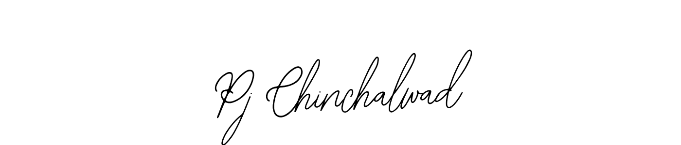 This is the best signature style for the Pj Chinchalwad name. Also you like these signature font (Bearetta-2O07w). Mix name signature. Pj Chinchalwad signature style 12 images and pictures png