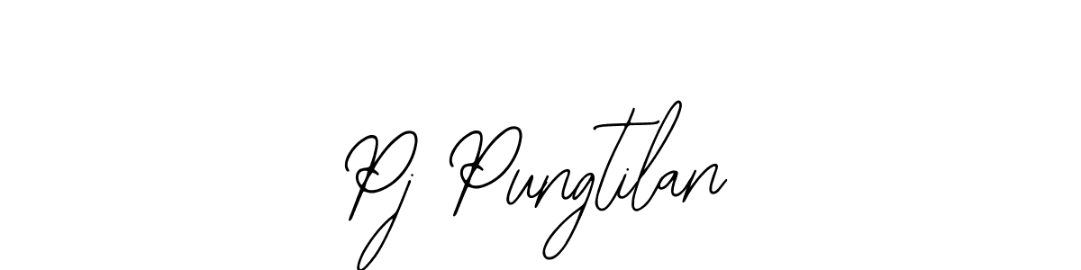 Also You can easily find your signature by using the search form. We will create Pj Pungtilan name handwritten signature images for you free of cost using Bearetta-2O07w sign style. Pj Pungtilan signature style 12 images and pictures png
