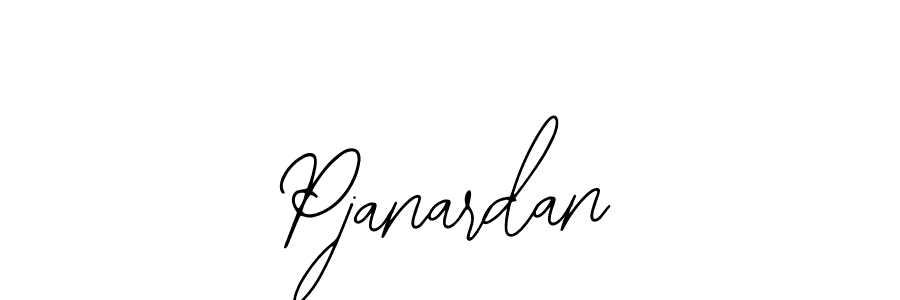 How to make Pjanardan name signature. Use Bearetta-2O07w style for creating short signs online. This is the latest handwritten sign. Pjanardan signature style 12 images and pictures png