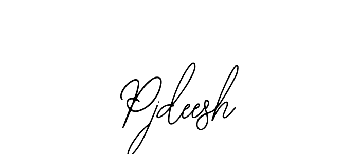 Make a beautiful signature design for name Pjdeesh. Use this online signature maker to create a handwritten signature for free. Pjdeesh signature style 12 images and pictures png