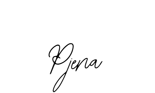 Also we have Pjena name is the best signature style. Create professional handwritten signature collection using Bearetta-2O07w autograph style. Pjena signature style 12 images and pictures png