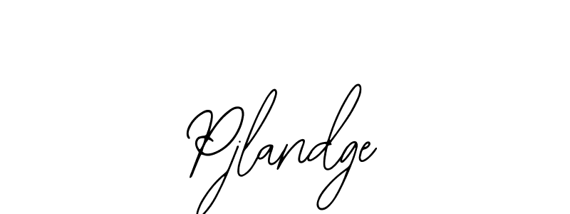 Make a beautiful signature design for name Pjlandge. With this signature (Bearetta-2O07w) style, you can create a handwritten signature for free. Pjlandge signature style 12 images and pictures png