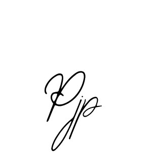 Use a signature maker to create a handwritten signature online. With this signature software, you can design (Bearetta-2O07w) your own signature for name Pjp. Pjp signature style 12 images and pictures png