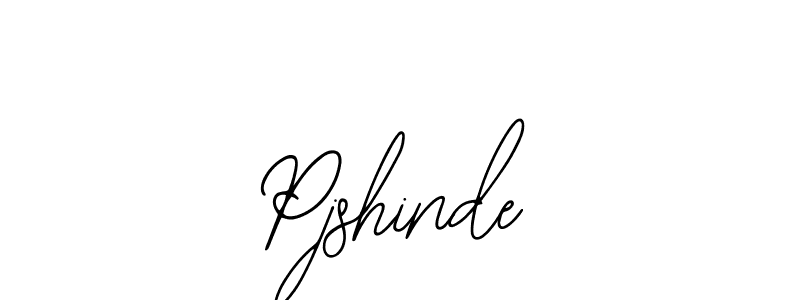 Make a beautiful signature design for name Pjshinde. Use this online signature maker to create a handwritten signature for free. Pjshinde signature style 12 images and pictures png