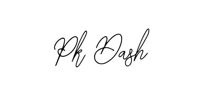 How to make Pk Dash signature? Bearetta-2O07w is a professional autograph style. Create handwritten signature for Pk Dash name. Pk Dash signature style 12 images and pictures png