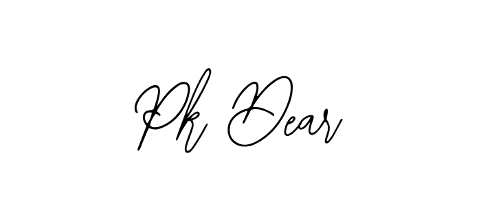 Best and Professional Signature Style for Pk Dear. Bearetta-2O07w Best Signature Style Collection. Pk Dear signature style 12 images and pictures png