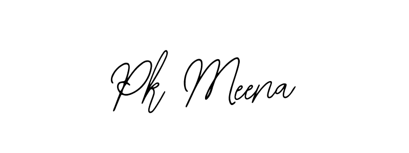 Also You can easily find your signature by using the search form. We will create Pk Meena name handwritten signature images for you free of cost using Bearetta-2O07w sign style. Pk Meena signature style 12 images and pictures png