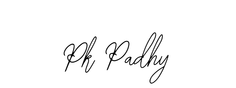 It looks lik you need a new signature style for name Pk Padhy. Design unique handwritten (Bearetta-2O07w) signature with our free signature maker in just a few clicks. Pk Padhy signature style 12 images and pictures png