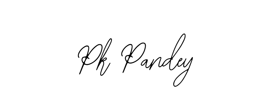 Use a signature maker to create a handwritten signature online. With this signature software, you can design (Bearetta-2O07w) your own signature for name Pk Pandey. Pk Pandey signature style 12 images and pictures png