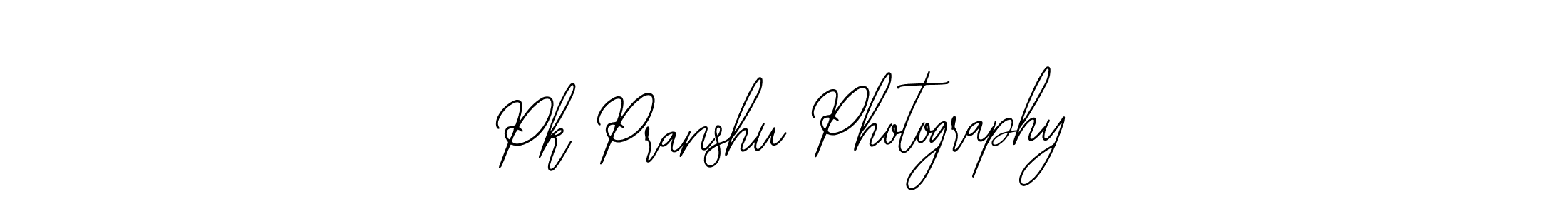 You should practise on your own different ways (Bearetta-2O07w) to write your name (Pk Pranshu Photography) in signature. don't let someone else do it for you. Pk Pranshu Photography signature style 12 images and pictures png