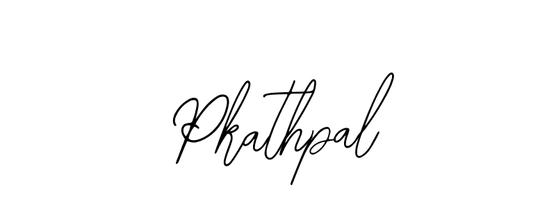 Use a signature maker to create a handwritten signature online. With this signature software, you can design (Bearetta-2O07w) your own signature for name Pkathpal. Pkathpal signature style 12 images and pictures png