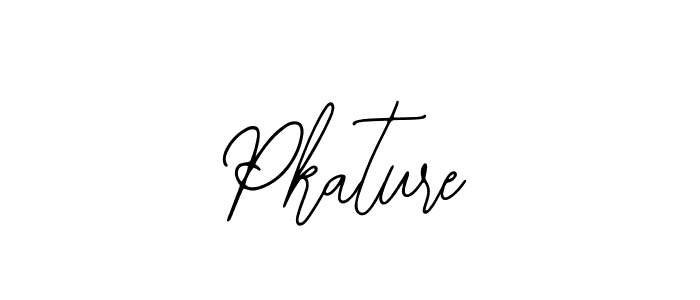 How to make Pkature name signature. Use Bearetta-2O07w style for creating short signs online. This is the latest handwritten sign. Pkature signature style 12 images and pictures png