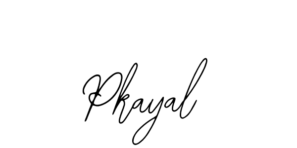 Pkayal stylish signature style. Best Handwritten Sign (Bearetta-2O07w) for my name. Handwritten Signature Collection Ideas for my name Pkayal. Pkayal signature style 12 images and pictures png