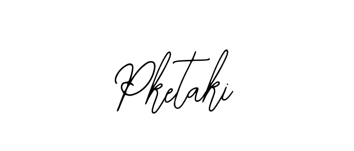 Use a signature maker to create a handwritten signature online. With this signature software, you can design (Bearetta-2O07w) your own signature for name Pketaki. Pketaki signature style 12 images and pictures png