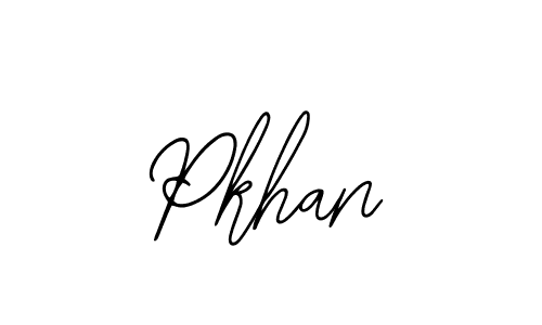 How to make Pkhan signature? Bearetta-2O07w is a professional autograph style. Create handwritten signature for Pkhan name. Pkhan signature style 12 images and pictures png