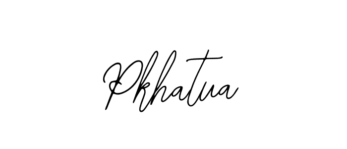 How to make Pkhatua signature? Bearetta-2O07w is a professional autograph style. Create handwritten signature for Pkhatua name. Pkhatua signature style 12 images and pictures png